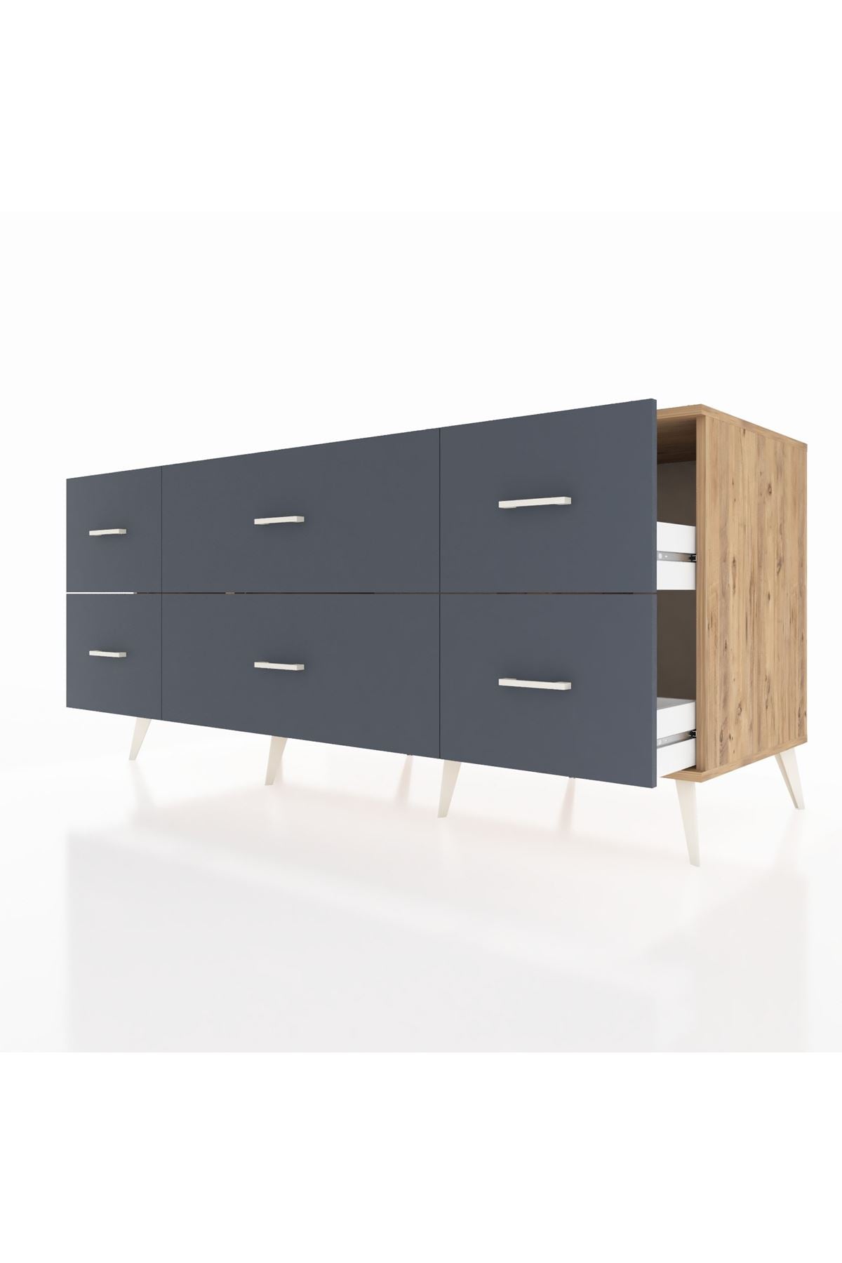 Kronos Konsol 6 Çekmeceli 176x59x83 - S610M028V26C