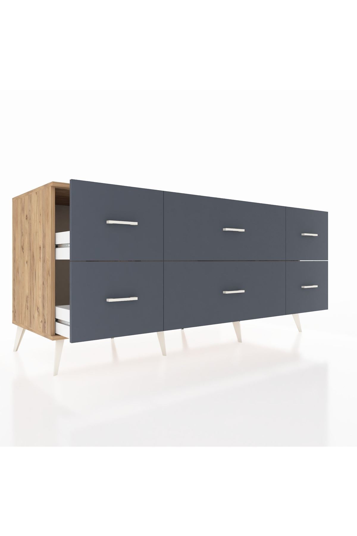 Kronos Konsol 6 Çekmeceli 176x59x83 - S610M028V26C