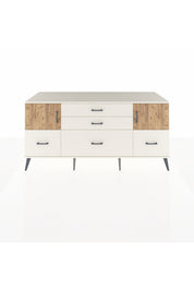 Kronos Konsol 2 Raflı 5 Çekmeceli 2 Kapaklı 176x59x83 - S610M029V01C