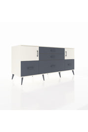 Kronos Konsol 2 Raflı 5 Çekmeceli 2 Kapaklı 176x59x83 - S610M029V05C