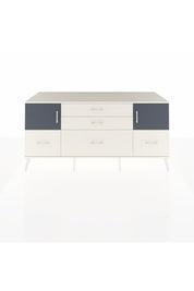 Kronos Konsol 2 Raflı 5 Çekmeceli 2 Kapaklı 176x59x83 - S610M029V07C