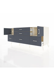 Kronos Konsol 2 Raflı 5 Çekmeceli 2 Kapaklı 176x59x83 - S610M029V08C