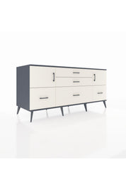 Kronos Konsol 2 Raflı 5 Çekmeceli 2 Kapaklı 176x59x83 - S610M029V13C