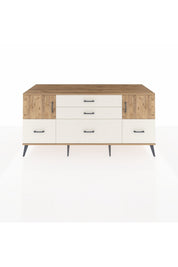 Kronos Konsol 2 Raflı 5 Çekmeceli 2 Kapaklı 176x59x83 - S610M029V19C