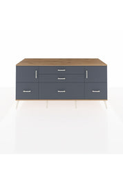 Kronos Konsol 2 Raflı 5 Çekmeceli 2 Kapaklı 176x59x83 - S610M029V26C