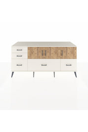 Kronos Konsol 2 Raflı 5 Çekmeceli 3 Kapaklı 176x59x83 - S610M030V01C