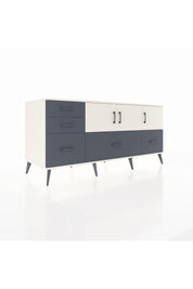 Kronos Konsol 2 Raflı 5 Çekmeceli 3 Kapaklı 176x59x83 - S610M030V05C
