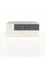 Kronos Konsol 2 Raflı 5 Çekmeceli 3 Kapaklı 176x59x83 - S610M030V07C