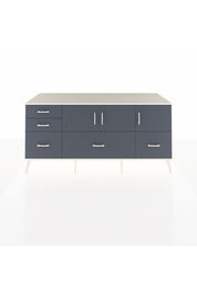 Kronos Konsol 2 Raflı 5 Çekmeceli 3 Kapaklı 176x59x83 - S610M030V08C
