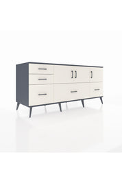 Kronos Konsol 2 Raflı 5 Çekmeceli 3 Kapaklı 176x59x83 - S610M030V13C
