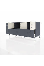 Kronos Konsol 2 Raflı 5 Çekmeceli 3 Kapaklı 176x59x83 - S610M030V14C