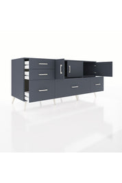 Kronos Konsol 2 Raflı 5 Çekmeceli 3 Kapaklı 176x59x83 - S610M030V17C