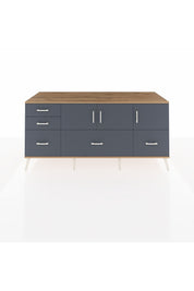 Kronos Konsol 2 Raflı 5 Çekmeceli 3 Kapaklı 176x59x83 - S610M030V26C