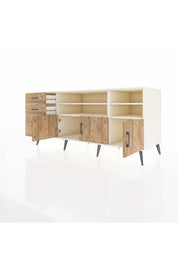 Kronos Konsol 4 Raflı 3 Çekmeceli 3 Kapaklı 176x59x83 - S610M031V03C