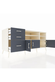 Kronos Konsol 4 Raflı 3 Çekmeceli 3 Kapaklı 176x59x83 - S610M031V08C
