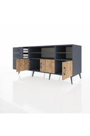 Kronos Konsol 4 Raflı 3 Çekmeceli 3 Kapaklı 176x59x83 - S610M031V11C