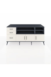 Kronos Konsol 4 Raflı 3 Çekmeceli 3 Kapaklı 176x59x83 - S610M031V13C