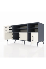 Kronos Konsol 4 Raflı 3 Çekmeceli 3 Kapaklı 176x59x83 - S610M031V13C