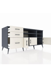 Kronos Konsol 4 Raflı 3 Çekmeceli 3 Kapaklı 176x59x83 - S610M031V13C