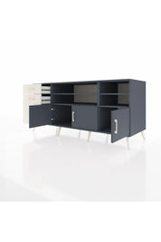 Kronos Konsol 4 Raflı 3 Çekmeceli 3 Kapaklı 176x59x83 - S610M031V16C