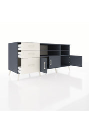 Kronos Konsol 4 Raflı 3 Çekmeceli 3 Kapaklı 176x59x83 - S610M031V16C