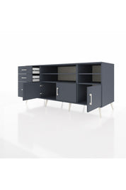 Kronos Konsol 4 Raflı 3 Çekmeceli 3 Kapaklı 176x59x83 - S610M031V17C