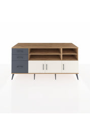 Kronos Konsol 4 Raflı 3 Çekmeceli 3 Kapaklı 176x59x83 - S610M031V23C