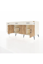 Kronos Konsol 2 Raflı 6 Çekmeceli 3 Kapaklı 176x59x83 - S610M032V01C