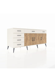 Kronos Konsol 2 Raflı 6 Çekmeceli 3 Kapaklı 176x59x83 - S610M032V01C