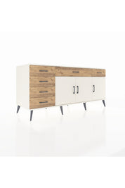 Kronos Konsol 2 Raflı 6 Çekmeceli 3 Kapaklı 176x59x83 - S610M032V06C