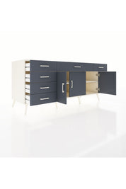 Kronos Konsol 2 Raflı 6 Çekmeceli 3 Kapaklı 176x59x83 - S610M032V08C