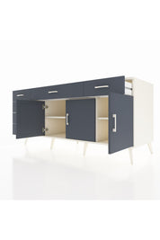 Kronos Konsol 2 Raflı 6 Çekmeceli 3 Kapaklı 176x59x83 - S610M032V08C