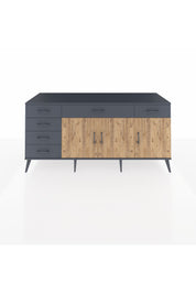 Kronos Konsol 2 Raflı 6 Çekmeceli 3 Kapaklı 176x59x83 - S610M032V11C