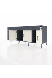 Kronos Konsol 2 Raflı 6 Çekmeceli 3 Kapaklı 176x59x83 - S610M032V14C