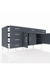 Kronos Konsol 2 Raflı 6 Çekmeceli 3 Kapaklı 176x59x83 - S610M032V17C