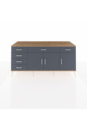 Kronos Konsol 2 Raflı 6 Çekmeceli 3 Kapaklı 176x59x83 - S610M032V26C