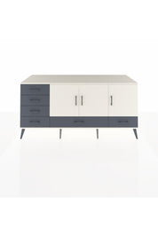Kronos Konsol 4 Raflı 6 Çekmeceli 3 Kapaklı 176x59x83 - S610M033V05C