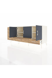 Kronos Konsol 4 Raflı 6 Çekmeceli 3 Kapaklı 176x59x83 - S610M033V09C
