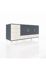 Kronos Konsol 4 Raflı 6 Çekmeceli 3 Kapaklı 176x59x83 - S610M033V16C