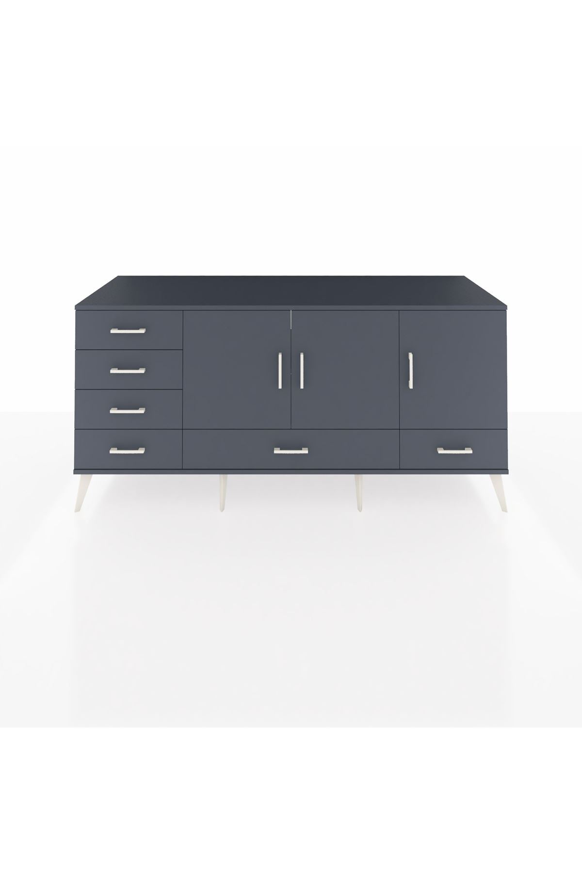 Kronos Konsol 4 Raflı 6 Çekmeceli 3 Kapaklı 176x59x83 - S610M033V17C