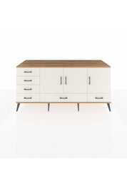 Kronos Konsol 4 Raflı 6 Çekmeceli 3 Kapaklı 176x59x83 - S610M033V22C