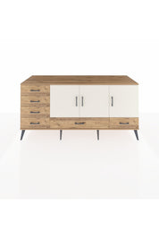 Kronos Konsol 4 Raflı 6 Çekmeceli 3 Kapaklı 176x59x83 - S610M033V24C