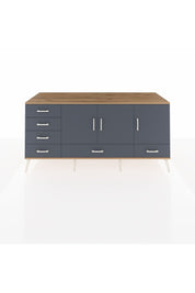 Kronos Konsol 4 Raflı 6 Çekmeceli 3 Kapaklı 176x59x83 - S610M033V26C