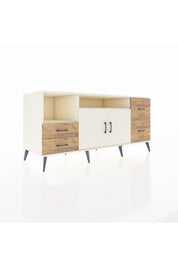 Kronos Konsol 3 Raflı 4 Çekmeceli 2 Kapaklı 176x59x83 - S610M034V06C