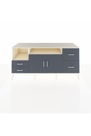 Kronos Konsol 3 Raflı 4 Çekmeceli 2 Kapaklı 176x59x83 - S610M034V08C