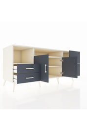 Kronos Konsol 3 Raflı 4 Çekmeceli 2 Kapaklı 176x59x83 - S610M034V08C