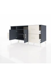 Kronos Konsol 3 Raflı 4 Çekmeceli 2 Kapaklı 176x59x83 - S610M034V16C
