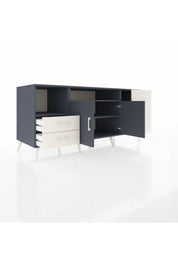 Kronos Konsol 3 Raflı 4 Çekmeceli 2 Kapaklı 176x59x83 - S610M034V16C