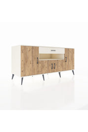 Kronos Konsol 3 Raflı Tek Çekmeceli 4 Kapaklı 176x59x83 - S610M035V01C