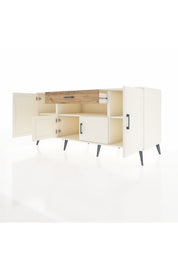 Kronos Konsol 3 Raflı Tek Çekmeceli 4 Kapaklı 176x59x83 - S610M035V06C